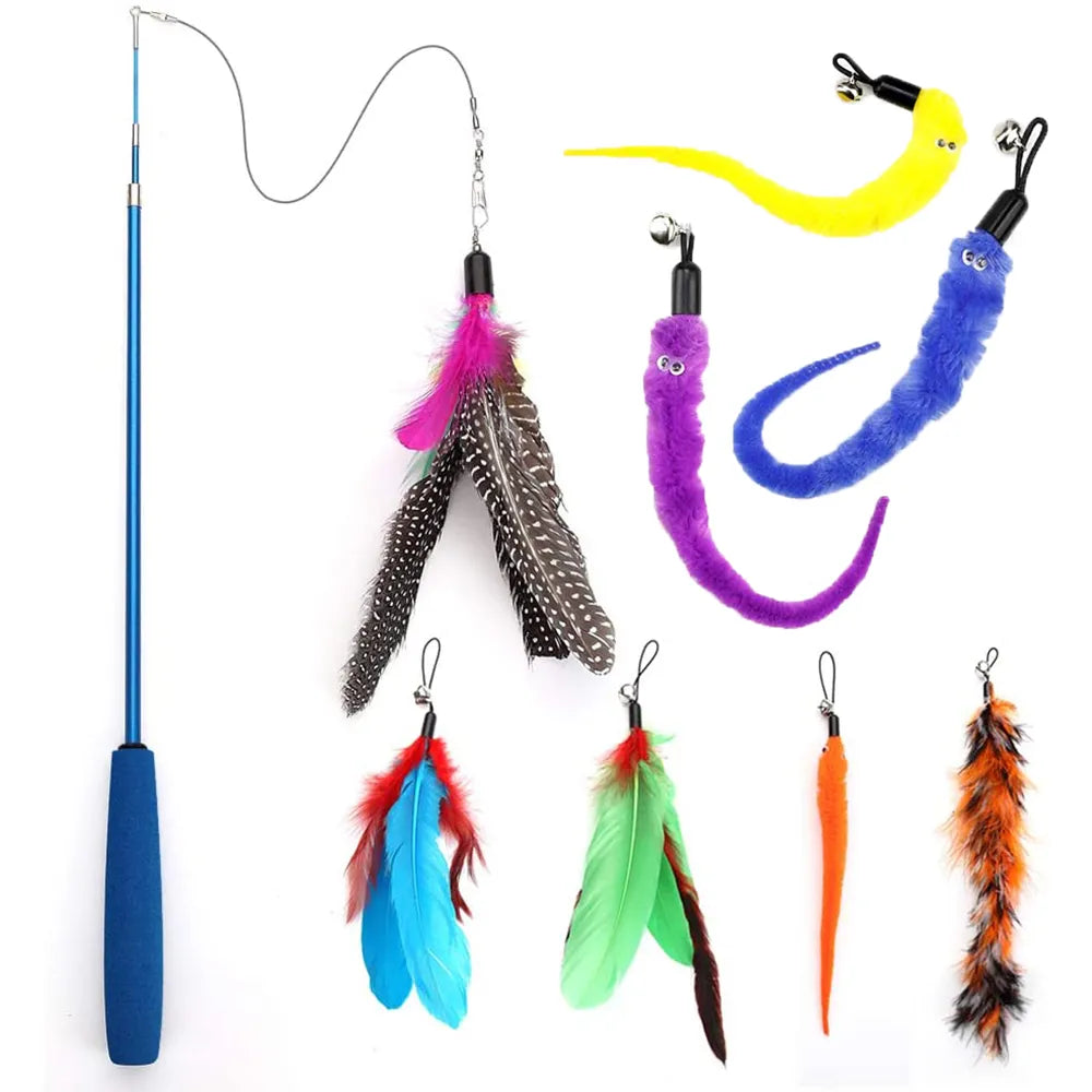 Purrfect Feather Cat Toy