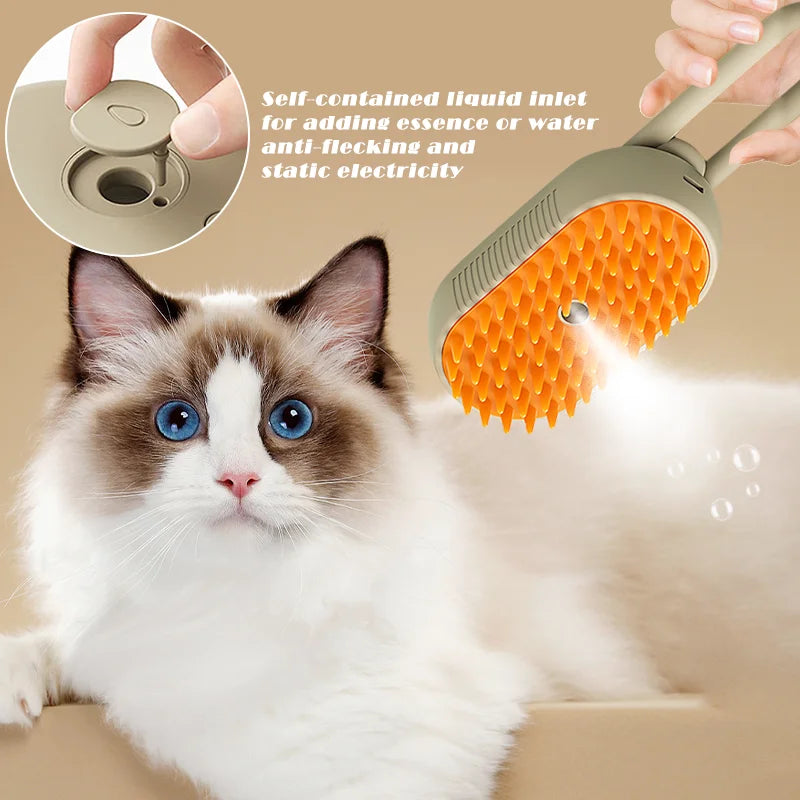 Purrfect Steam Brush