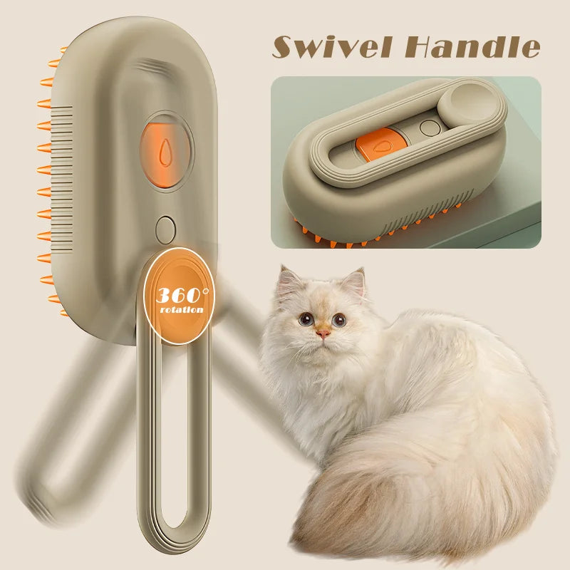 Purrfect Steam Brush