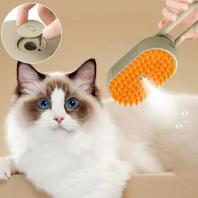 Purrfect Steam Brush