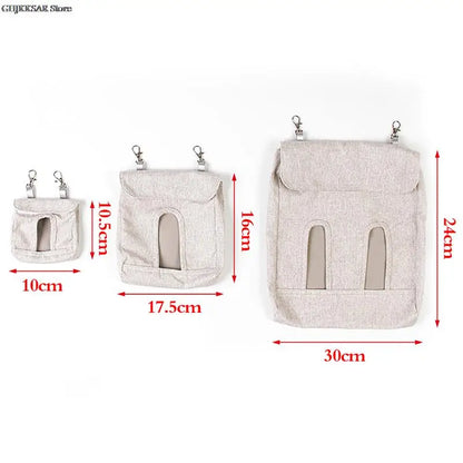 Purrfect Rabbit Hanging Pouch Feeder